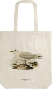 TORBA BAWEŁNIANA STBAG45 MEWA SZARA SHOPPERKA
