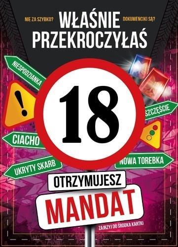 Karnet Urodziny 18