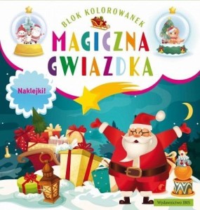 BLOK KOLOROWANEK. MAGICZNA GWIAZDKA