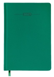 TERMINARZ 2027 A5 DZIENNY ZIELONY