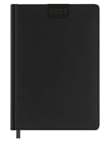 Terminarz 2027 A5 tygodniowy czarny