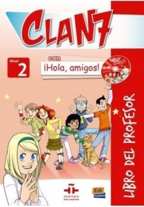 CLAN 7 CON HOLA AMIGOS 2 PRZEWODNIK METODYCZNY