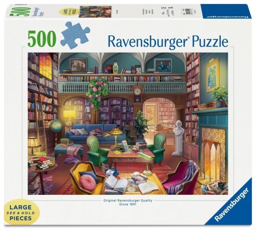 Puzzle 2D: Wymarzona biblioteka 500el