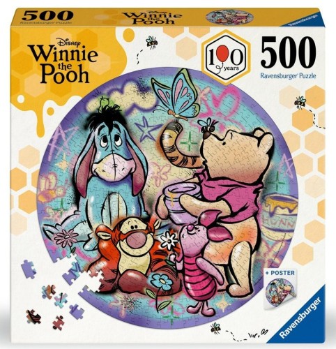 Puzzle 2D 500 Kubuś Puchatek, Ravensburger