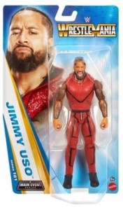 WWE MAIN EVENT SERIES JIMMY USO FIGURKA, MATTEL