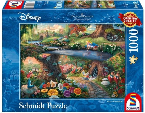Puzzle PQ 1000 Alicja w Krainie Czarów G3, Schmidt