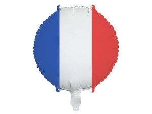 BALON FOLIOWY FLAGA FRANCJI 35CM