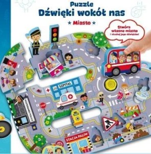 PUZZLE DŹWIĘKI WOKÓŁ NAS MIASTO, DUMEL