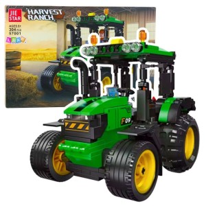 KLOCKI KONSTRUKCYJNE TRAKTOR 304EL, LEANTOYS