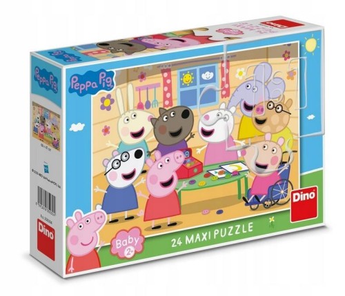 Puzzle maxi 24el. Świnka Peppa wizyta w sklepie