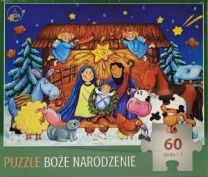 PUZZLE 60 - BOŻE NARODZENIE