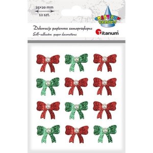 KOKARDKI 3D 25X20MM 12SZT