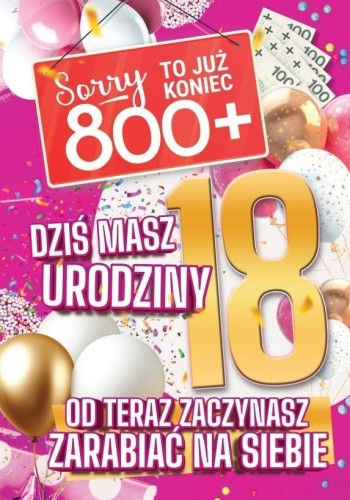 Karnet 2K na 18 Urodziny
