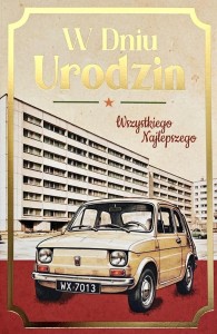 KARNET JCX URODZINY