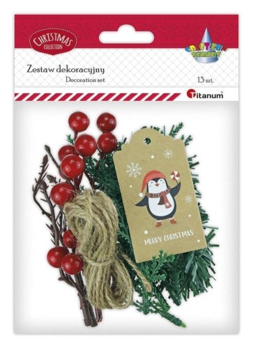 Zestaw do dekoracji prezentu