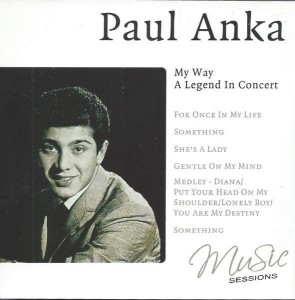 MY WAY CD, PAUL ANKA