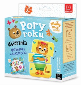 MAŁY MIŚ TO LUBI! PORY ROKU. UBIERANKA