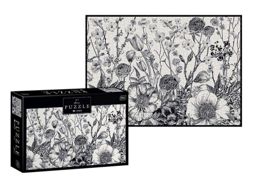 Puzzle 1000 Flowers 1, INTERDRUK