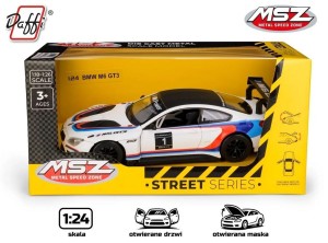 BMW M6 GT3 BIAŁY, DAFFI
