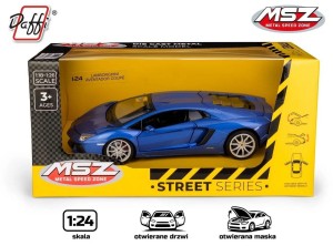 LAMBORGHINI AVENTADOR COUPE NIEBIESKI, DAFFI
