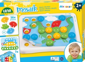 MOZAIKA GUZIKOWA PIERWSZE ZWIERZĄTKA, LENA