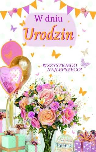 Kartka urodzinowa