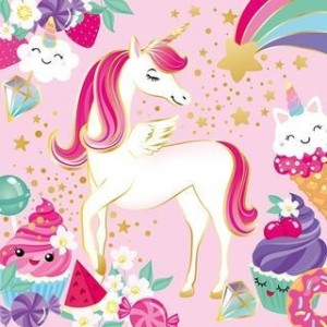 KARNET UNIWERSALNY - SHINY UNICORN