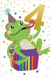 KARNET URODZINY - BIRTHDAY 4