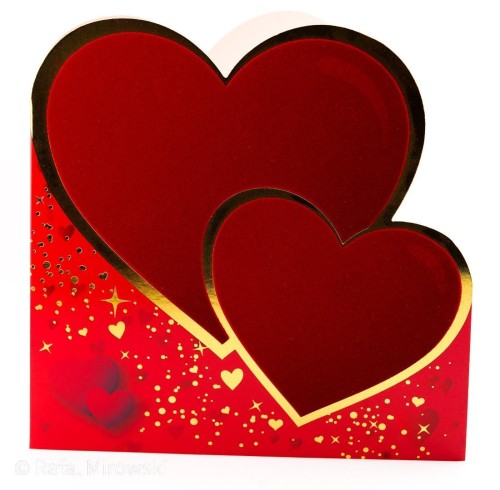Karnet Walentynki - Two Heart
