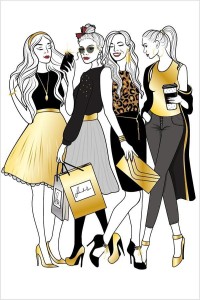 KARNET UNIWERSALNY - FANCY GIRLS