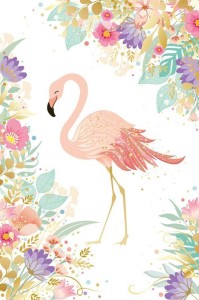 KARNET UNIWERSALNY - BEAUTIFIED FLAMINGO