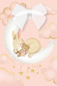 KARNET NARODZINY - SWEET BABY PINK