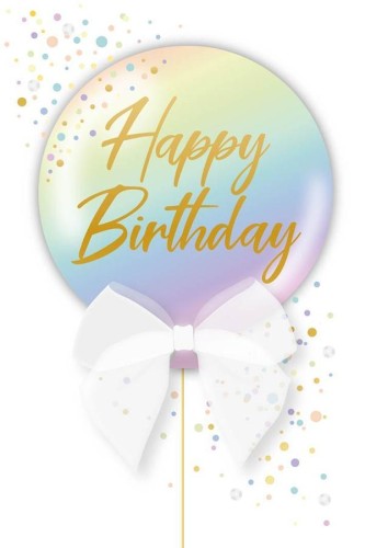 Karnet Urodziny - Sweet Balloon