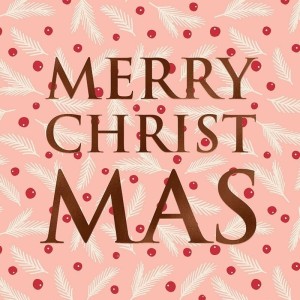 KARNET MERRY CHRISTMAS WESOŁYCH ŚWIĄT