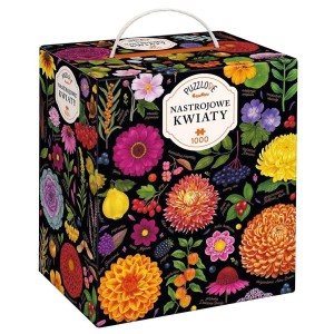 PUZZLOVE CZUCZU 1000 NASTROJOWE KWIATY
