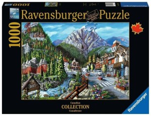 PUZZLE 2D 1000 WITAMY W BANFF, RAVENSBURGER