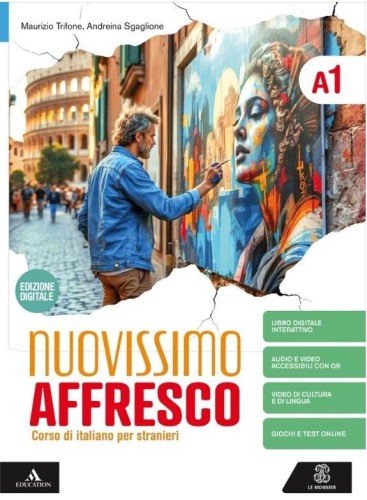 Nuovissimo Affresco italiano A1 podręcznik +online