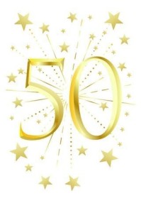 KARNET URODZINY - FIFTY