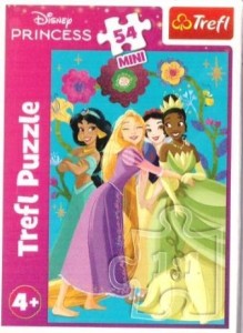 PUZZLE 54 MINI DISNEY PRINCESS TREFL, TREFL