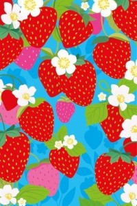 KARNET UNIWERSALNY - RED STRAWBERRIES