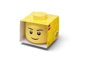 LEGO STORAGE HEAD LARGE FELT BOY, NHG