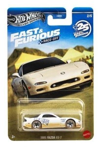 HOT WHEELS SZYBCY I WŚCIEKLI MAZDA RX-7, MATTEL