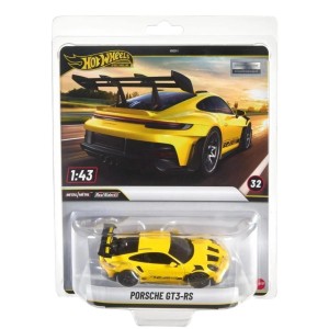 HOT WHEELS PREMIUM CARS PORSCHE GT3-RS, MATTEL