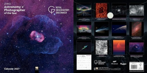 Kalendarz 2027 Royal Observatory Greenwich ZWO