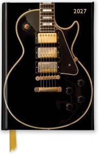 TERMINARZ 2027 A6 TW CZARNA GITARA GIBSON