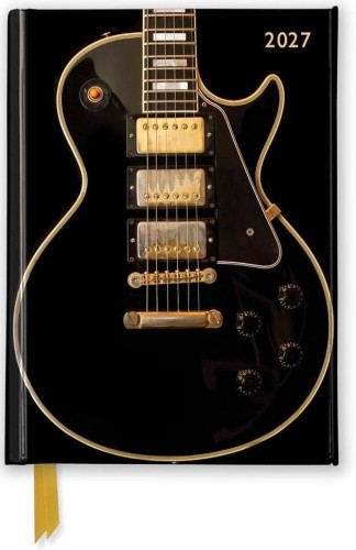 Terminarz 2027 A6 TW Czarna gitara Gibson