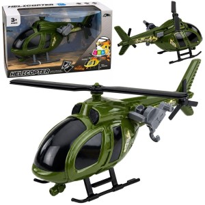 HELIKOPTER WOJSKOWY Z HAKIEM ŚWIATŁO I DŹWIĘK