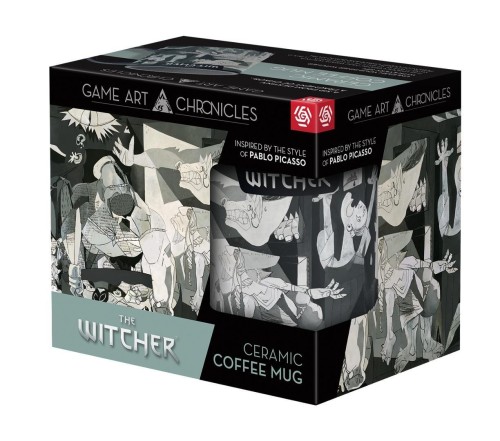 Kubek ceramiczny The Witcher (Wiedźmin) Ciri&Pablo