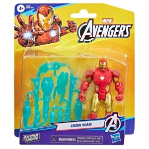 FIGURKA AVENGERS ACTIONVERS IRON MAN 11CM, HASBRO
