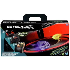 BEYBLADE X BEYSTADIUM CLASH AND CARRY, HASBRO